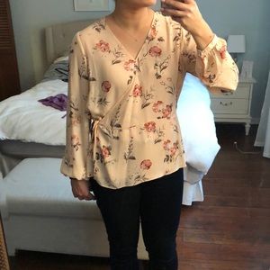 Faux Wrap Top